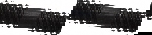 Equal Double Threaded Stud: 1/4-20 Thread, 1-1/2